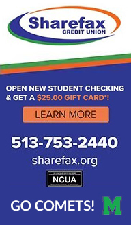 Sharefax Panel Ad with logo, 513-753-2440, and sharefax.org